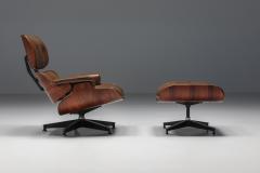 Herman Miller Eames Lounge Chair In Brown with Ottoman for Herman Miller 1960s - 2233464