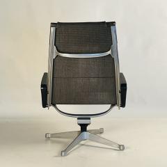 Herman Miller Early Eames Alu Group Recliner Chair and Ottoman - 3686325
