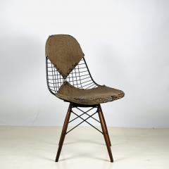 Herman Miller Early Eames Swiveling Dowel Legged Wire Chair DKW 1 - 4019126