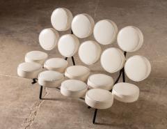 Herman Miller Early Museum Quality Marshmallow Sofa by George Nelson for Herman Miller - 3496987