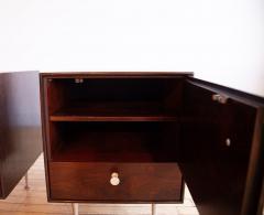 Herman Miller Pair of 1950s George Nelson Rosewood Nightstands for Herman Miller - 4657282
