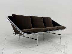 Herman Miller Rare George Nelson for Herman Miller Sling Sofa Model 6832 in Rohleder Velvet - 4710825