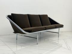 Herman Miller Rare George Nelson for Herman Miller Sling Sofa Model 6832 in Rohleder Velvet - 4710827