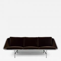Herman Miller Rare George Nelson for Herman Miller Sling Sofa Model 6832 in Rohleder Velvet - 4710866