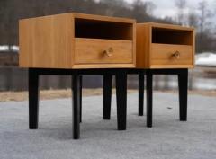 Herman Miller Restored Pair George Nelson for Herman Miller Primavera Basic Series Nightstands - 3975347