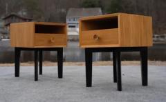 Herman Miller Restored Pair George Nelson for Herman Miller Primavera Basic Series Nightstands - 3975364