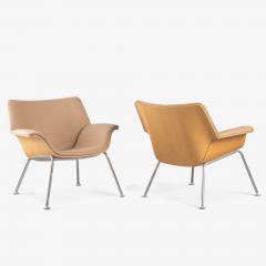 Herman Miller Swoop Plywood Lounge Chairs in Wool Ash by Brian Kane for Herman Miller Pair - 4025521