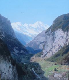 Hermann Herzog Lauterbrunnen Valley - 219791