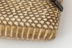 Hermes Wood Silver Plate and Leather Box - 816016