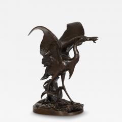Heron Devouring a Frog Henri Alfred Jacquemart - 4413562