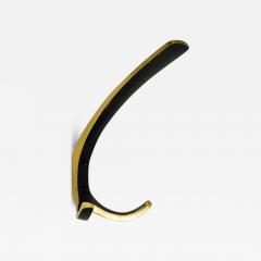 Herta Baller Up to 10 Midcentury Brass Double Wall Hooks by Herta Baller Austria 1950s - 4056598