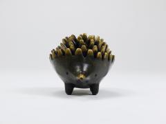 Herta Baller Walter Bosse Hedgehog Stackable Brass Ashtrays Herta Baller Austria 1950s - 4214754