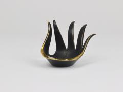 Herta Baller Walter Bosse Sculptural Brass Hand Bowl or Ashtray Herta Baller Austria 1950s - 4641886