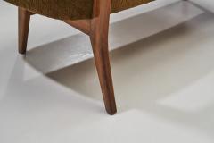 Herta Maria Witzemann Herta Maria Witzemann Settee for Sch rle G lz Stuttgart Germany 1950s - 3018069