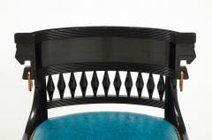 Herter Brothers Herter Brothers ebonized hall chair - 1511662