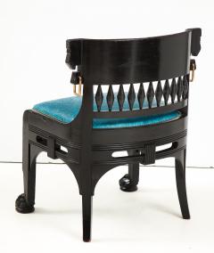 Herter Brothers Herter Brothers ebonized hall chair - 1511670