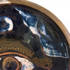 Hertha Hillfon HERTHA HILTON UNIQUE CERAMIC BOWL WITH EYE SWEDEN 1991 - 2774000