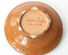 Hertha Hillfon LARGE STUDIO CERAMIC BOWL BY HERTHA HILFON 1979 - 1345126
