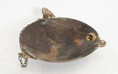 Herv Wahlen Art Deco Copper and Enamel Dinanderie Ceiling Light by Herve Wahlen - 4625230