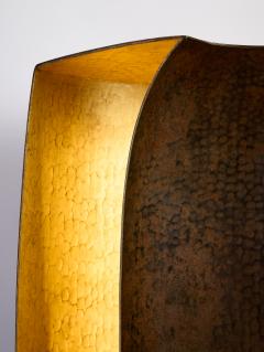 Herv Wahlen Pair of Gold Leaf Sconces by Herve Wahlen France 2021 - 3336634