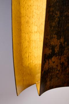 Herv Wahlen Pair of Gold Leaf Sconces by Herve Wahlen France 2021 - 3336638