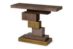 Herv van der Straeten Pair of Herve Van der Straeten French Contemporary Consoles - 4273202
