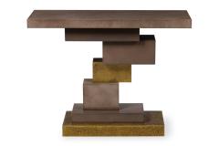 Herv van der Straeten Pair of Herve Van der Straeten French Contemporary Consoles - 4273206