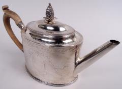 Hester Bateman English Georgian Neoclassical Teapot 1780 - 4190340