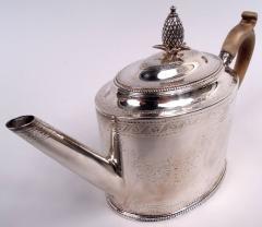 Hester Bateman English Georgian Neoclassical Teapot 1780 - 4190341