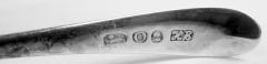 Hester Bateman Hester Bateman English Georgian Neoclassical Open Salt Spoon 1789 - 4160619