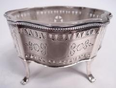 Hester Bateman Hester Bateman English Georgian Neoclassical Open Salt Spoon 1789 - 4160625