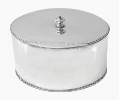Hester Bateman Hester Bateman Georgian Silver Tea Caddy London 1786  - 4312714