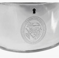 Hester Bateman Hester Bateman Georgian Silver Tea Caddy London 1786  - 4312721