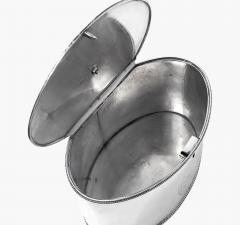 Hester Bateman Hester Bateman Georgian Silver Tea Caddy London 1786  - 4312724
