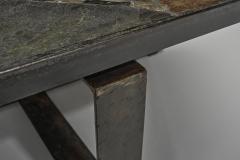 Hexagonal Coffee Table with Stone Top Europe Mid 20th Century - 4528304