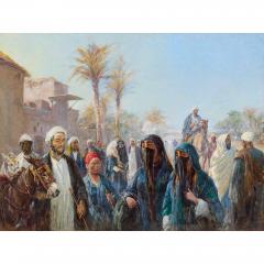 Heywood Hardy Large antique Orientalist oil painting by Heywood Hardy - 3997916