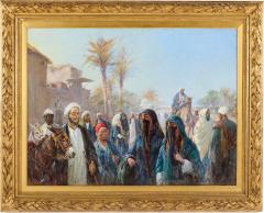 Heywood Hardy Large antique Orientalist oil painting by Heywood Hardy - 3998071