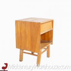 Heywood Wakefield Mid Century Bamboo Leg Nightstand - 2574660