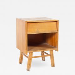 Heywood Wakefield Mid Century Bamboo Leg Nightstand - 2584874