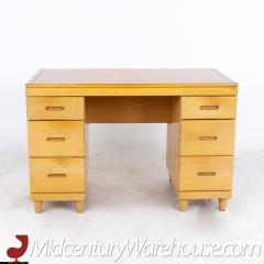 Heywood Wakefield Mid Century Maple Bookcase Desk - 2358143