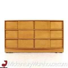 Heywood Wakefield Sculptra Mid Century Wheat 6 Drawer Dresser - 3688122