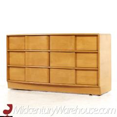 Heywood Wakefield Sculptra Mid Century Wheat 6 Drawer Dresser - 3688124