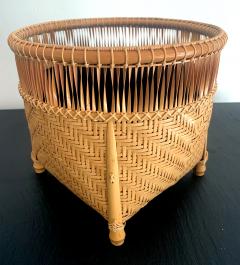 Higashi Takesonosai Japanese Bamboo Basket by Higashi Takesonosai - 1220584