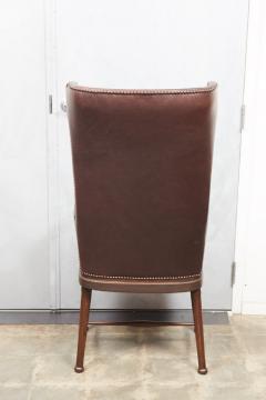 High Back Leather Upholstered Chair - 1796486