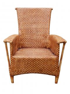 High Back Rattan Armchairs - 4805219