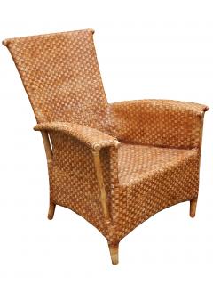 High Back Rattan Armchairs - 4805222