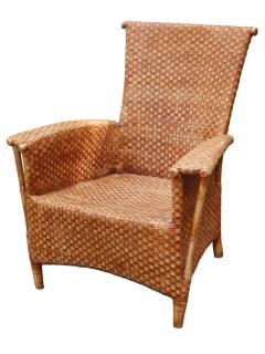 High Back Rattan Armchairs - 4805223