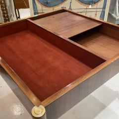 High Gloss Art Deco Rosewood Gaming Table - 3816560