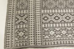 High quality Antique Indian Gray White Handmade Cotton Agra - 2453204