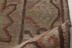 High quality Samarkand Brown Handwoven Wool Rug - 2456367